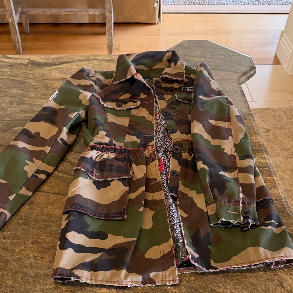 Asos Camouflage Utility Jacket
